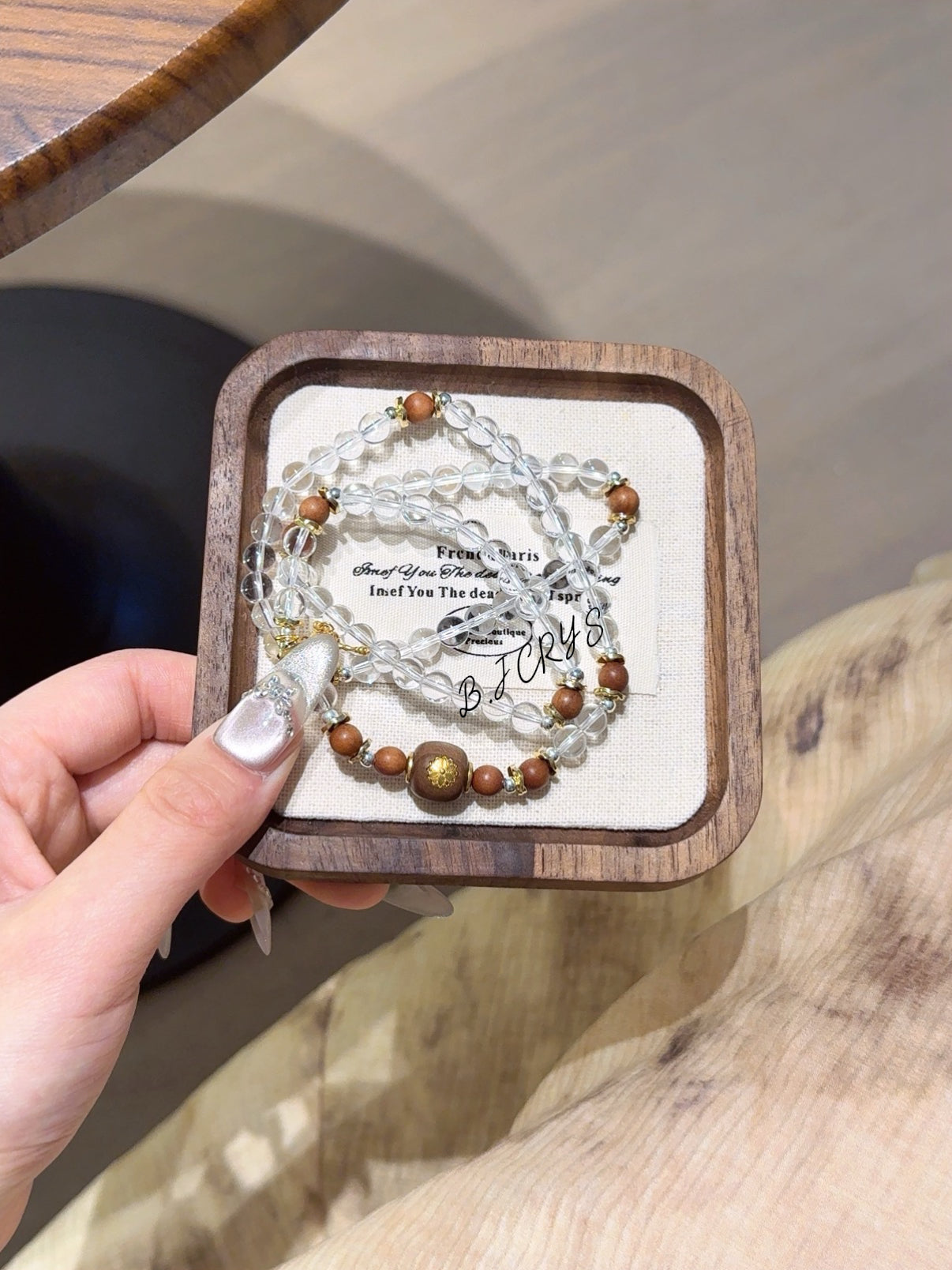 Clear Quartz Multi-Layer Bracelet