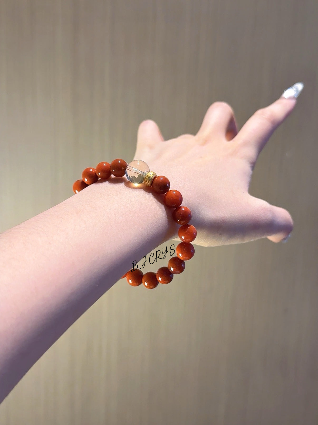 South Red Agate Bracelet