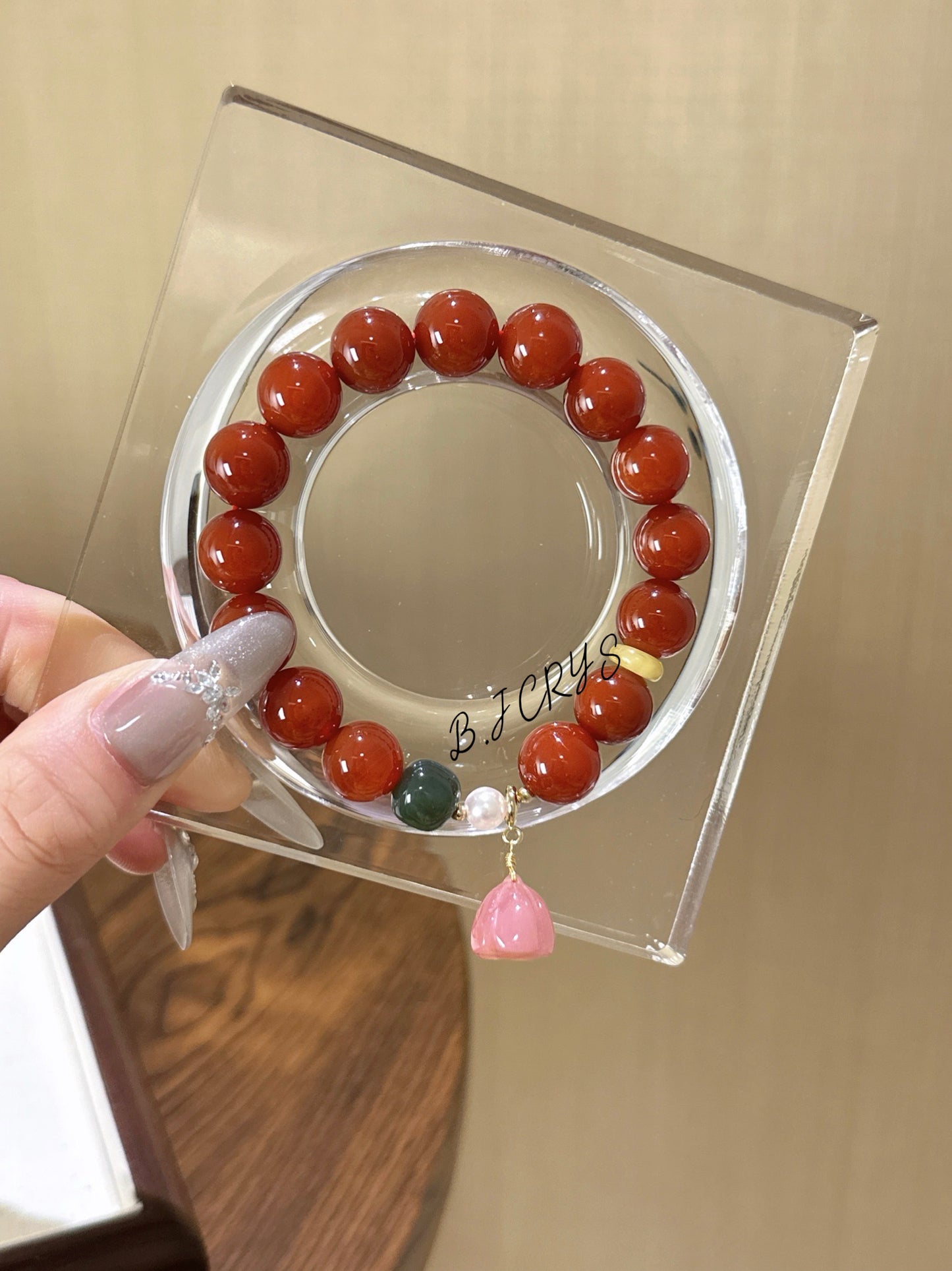 Red Agate Bracelet