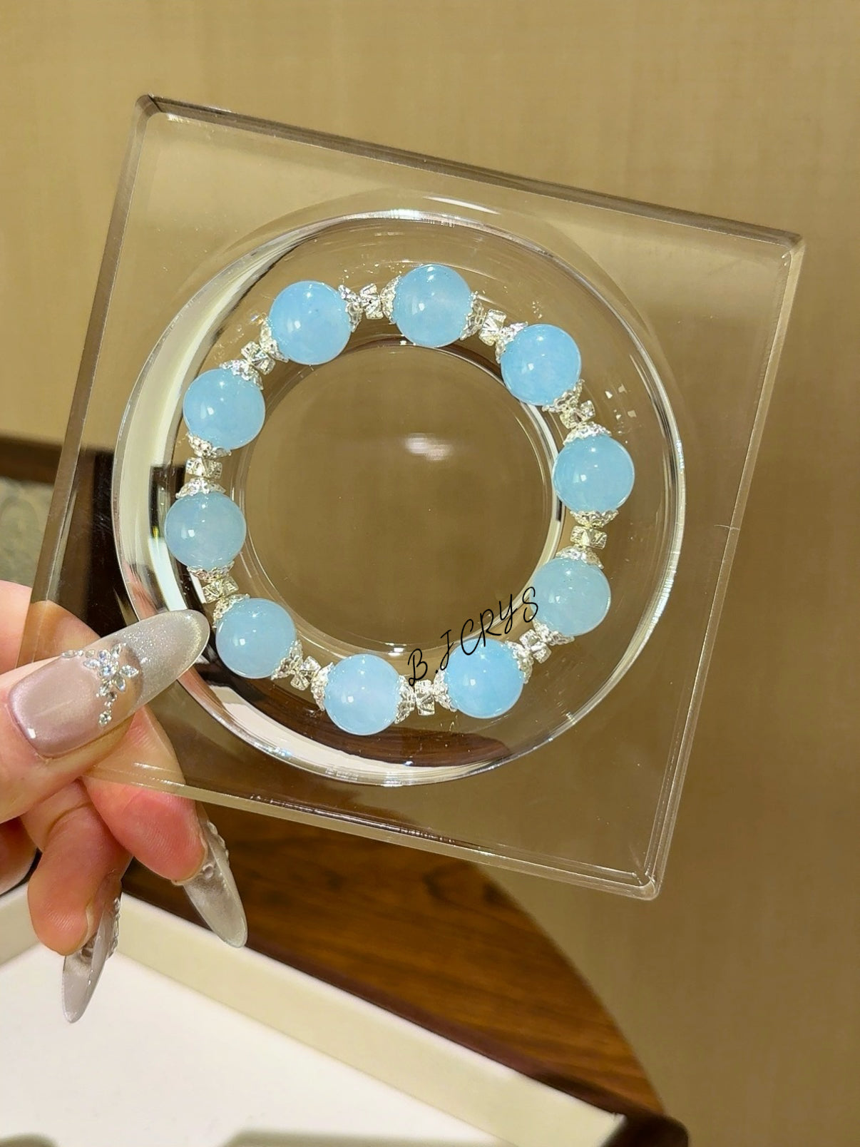 Blue Chalcedony Bracelet