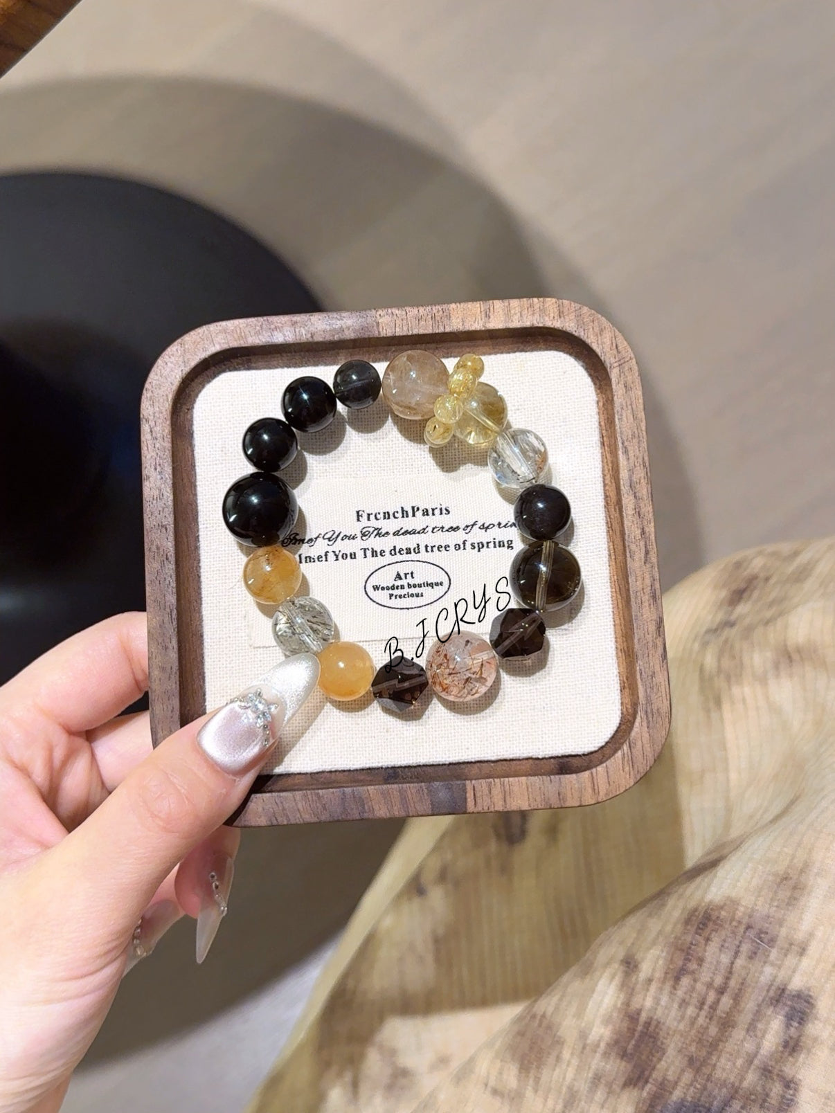 Black Gold Energy Bracelet