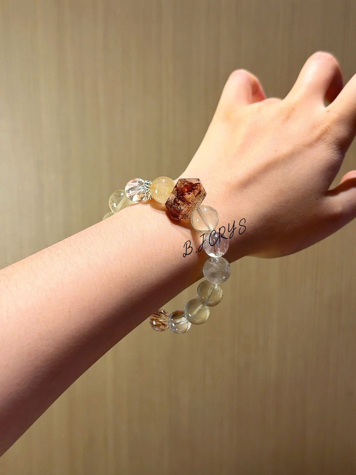 Yellow Mixed Gemstone Bracelet