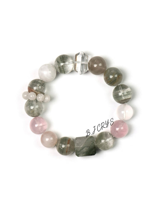 Green Phantom Quartz Bracelet