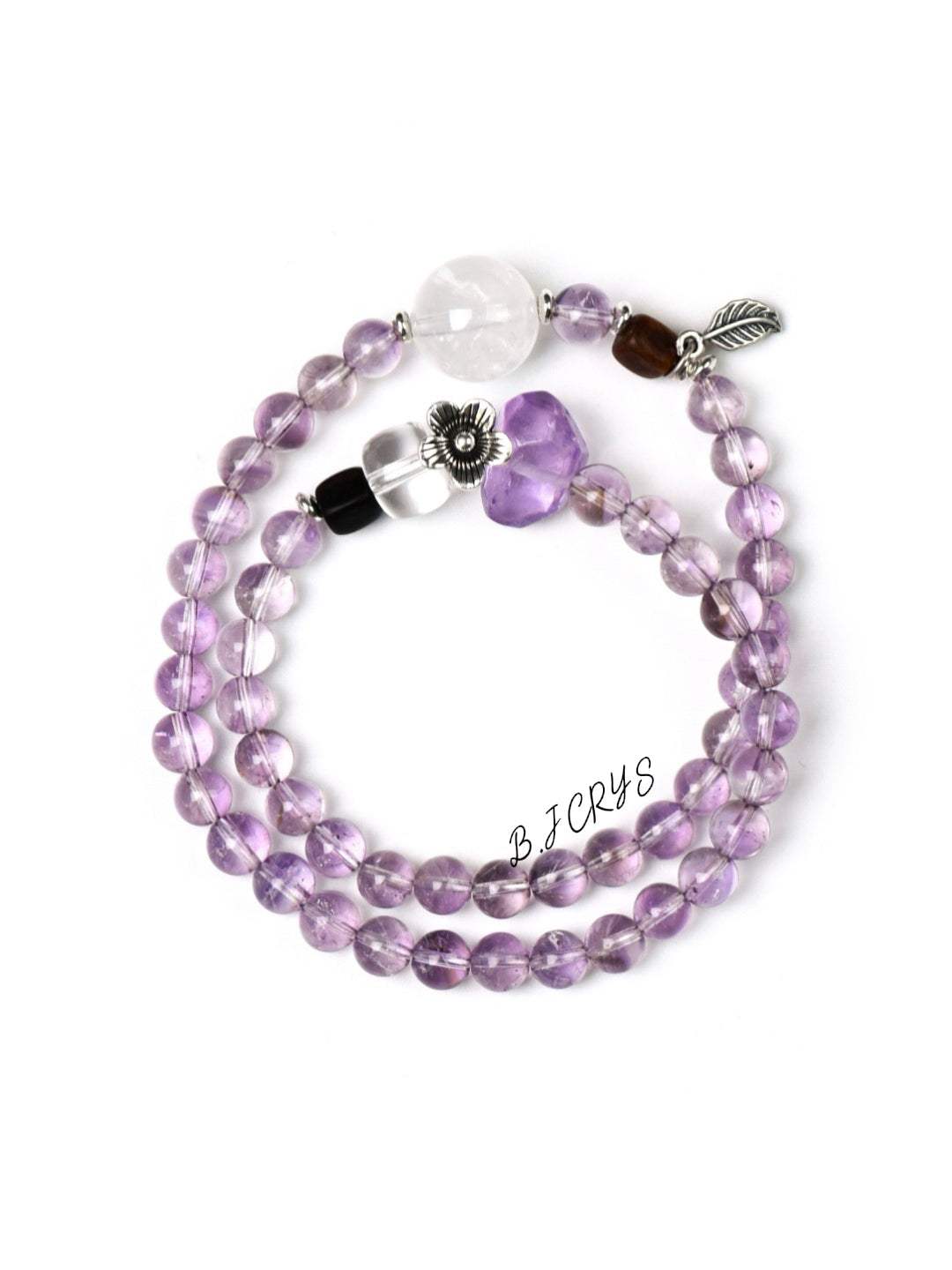 Amethyst Multi-loop Bracelet