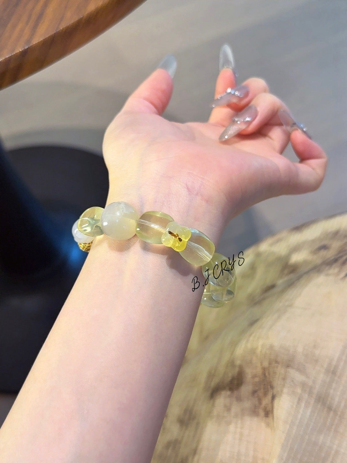 Freeform Citrine Bracelet