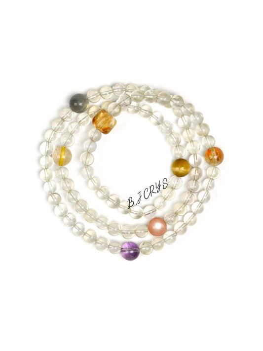 Multi-loop Citrine Bracelet