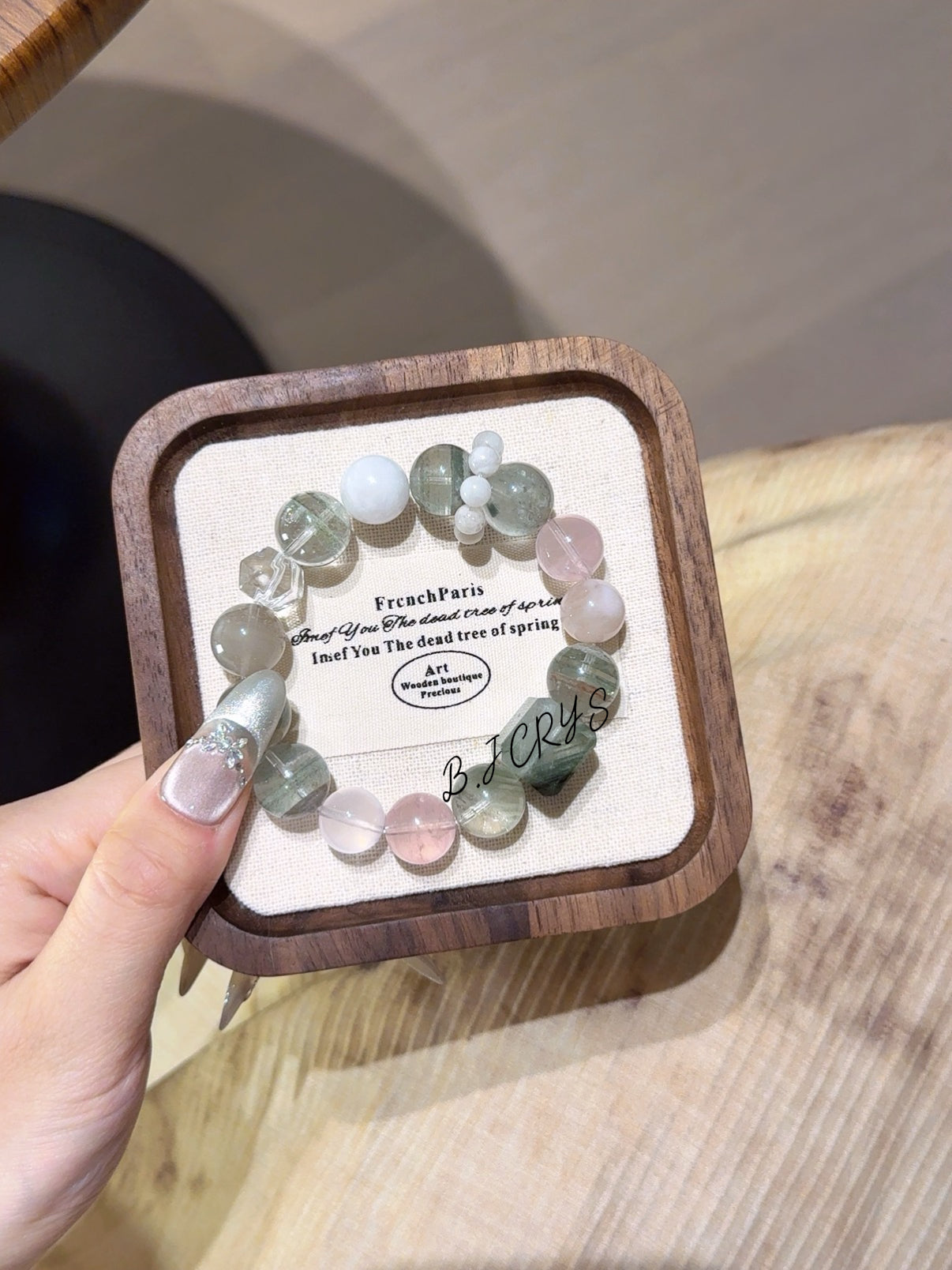 Green Phantom Quartz Bracelet