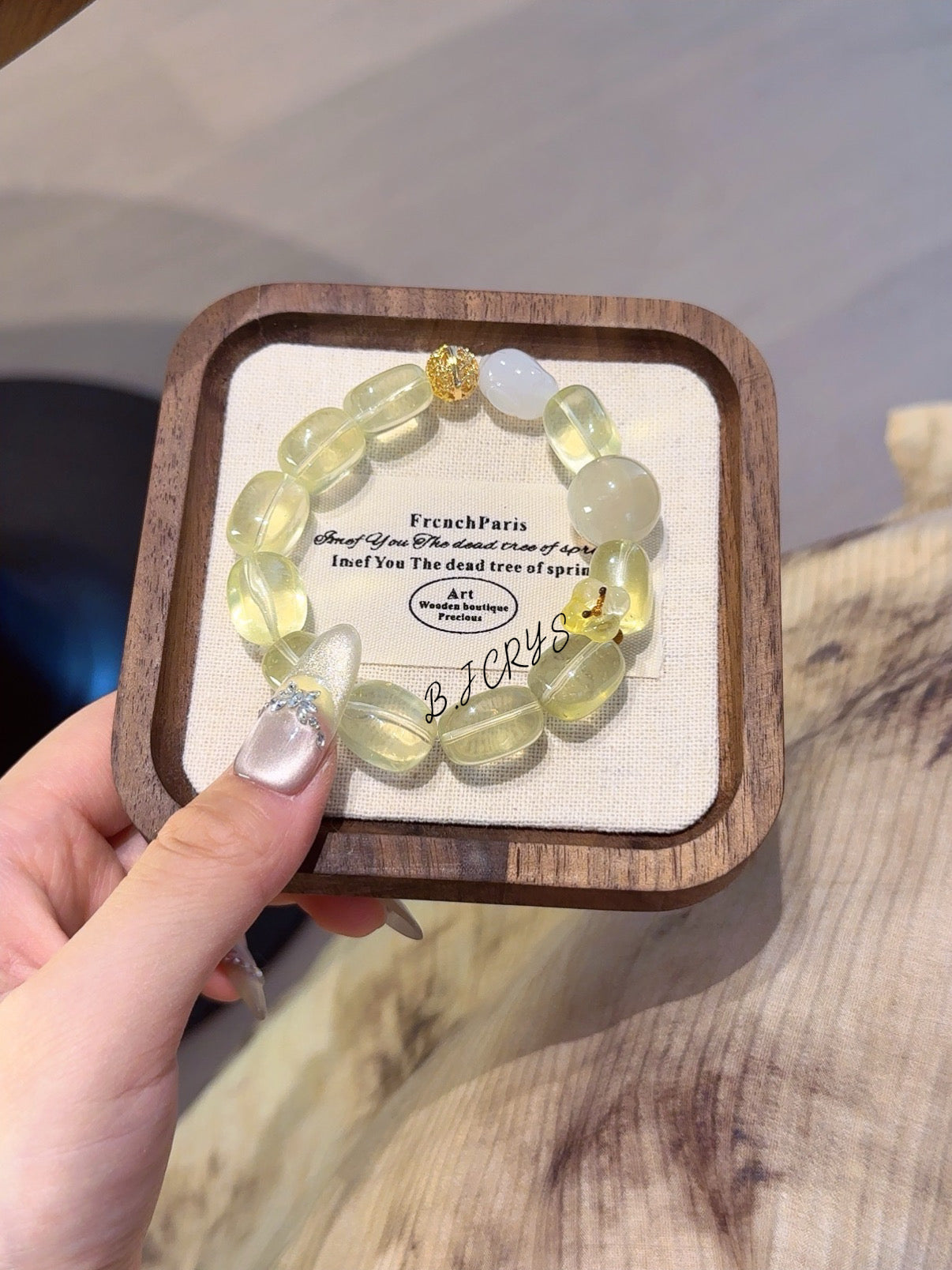 Freeform Citrine Bracelet