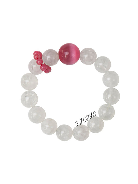 White Phantom & Cat's Eye Bracelet