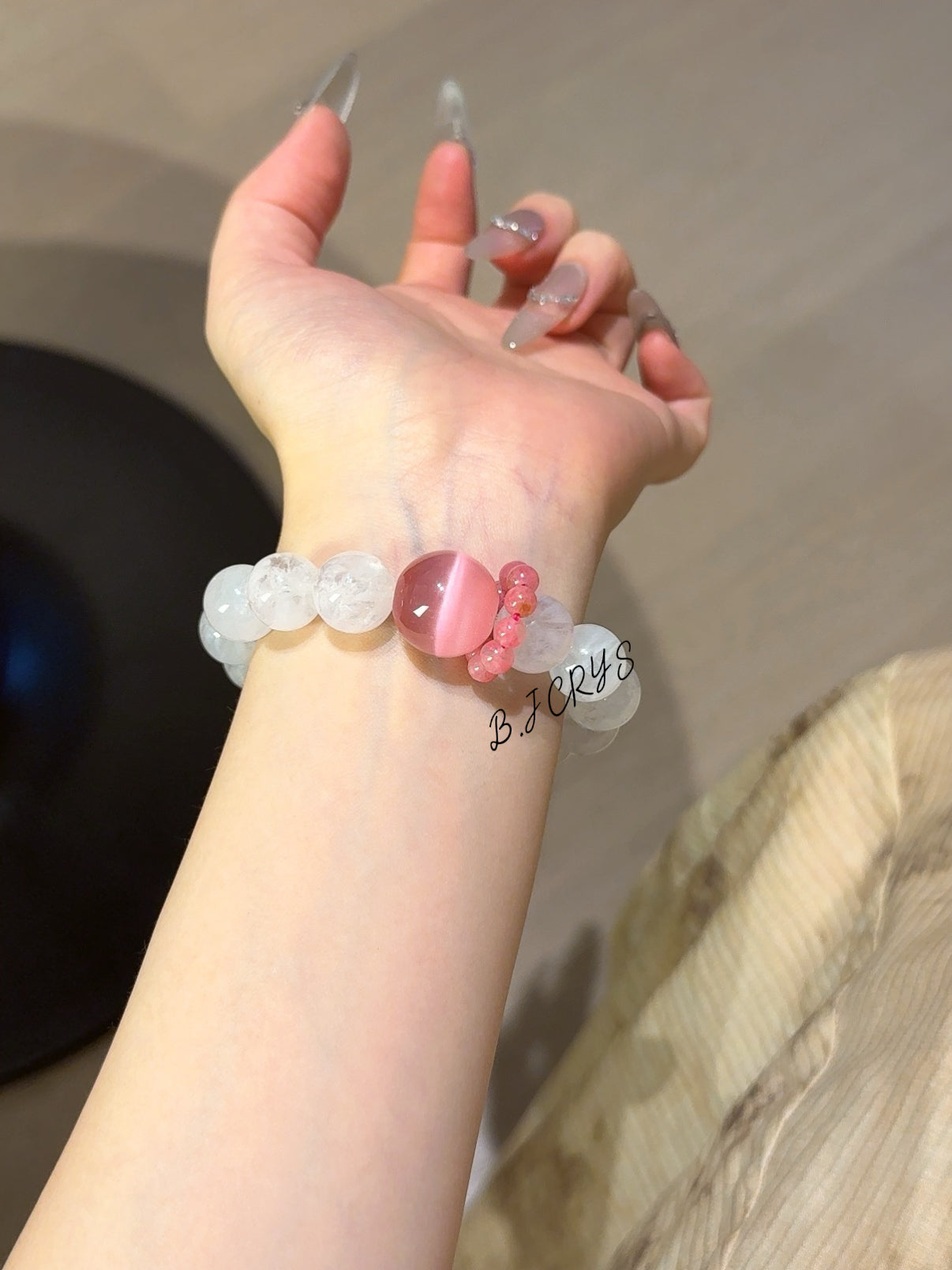 White Phantom & Cat's Eye Bracelet