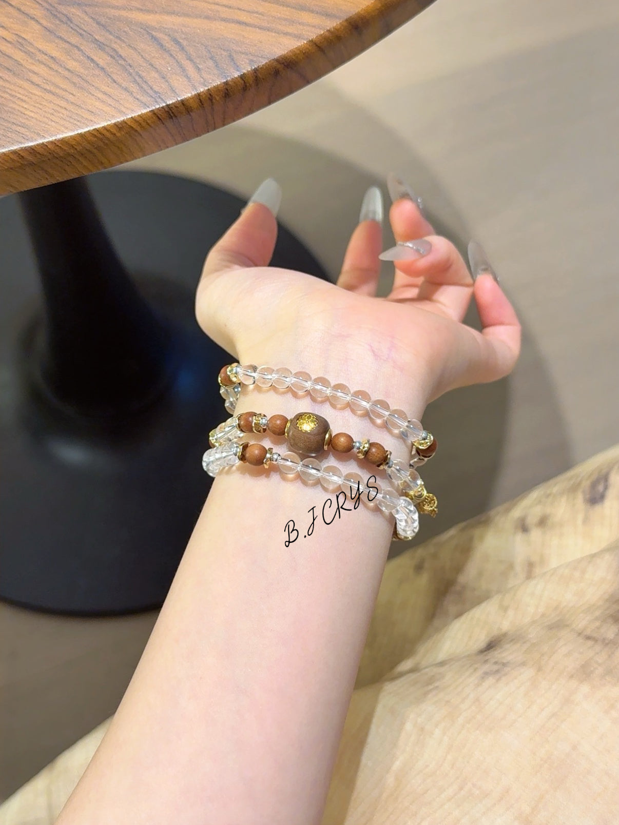 Clear Quartz Multi-Layer Bracelet