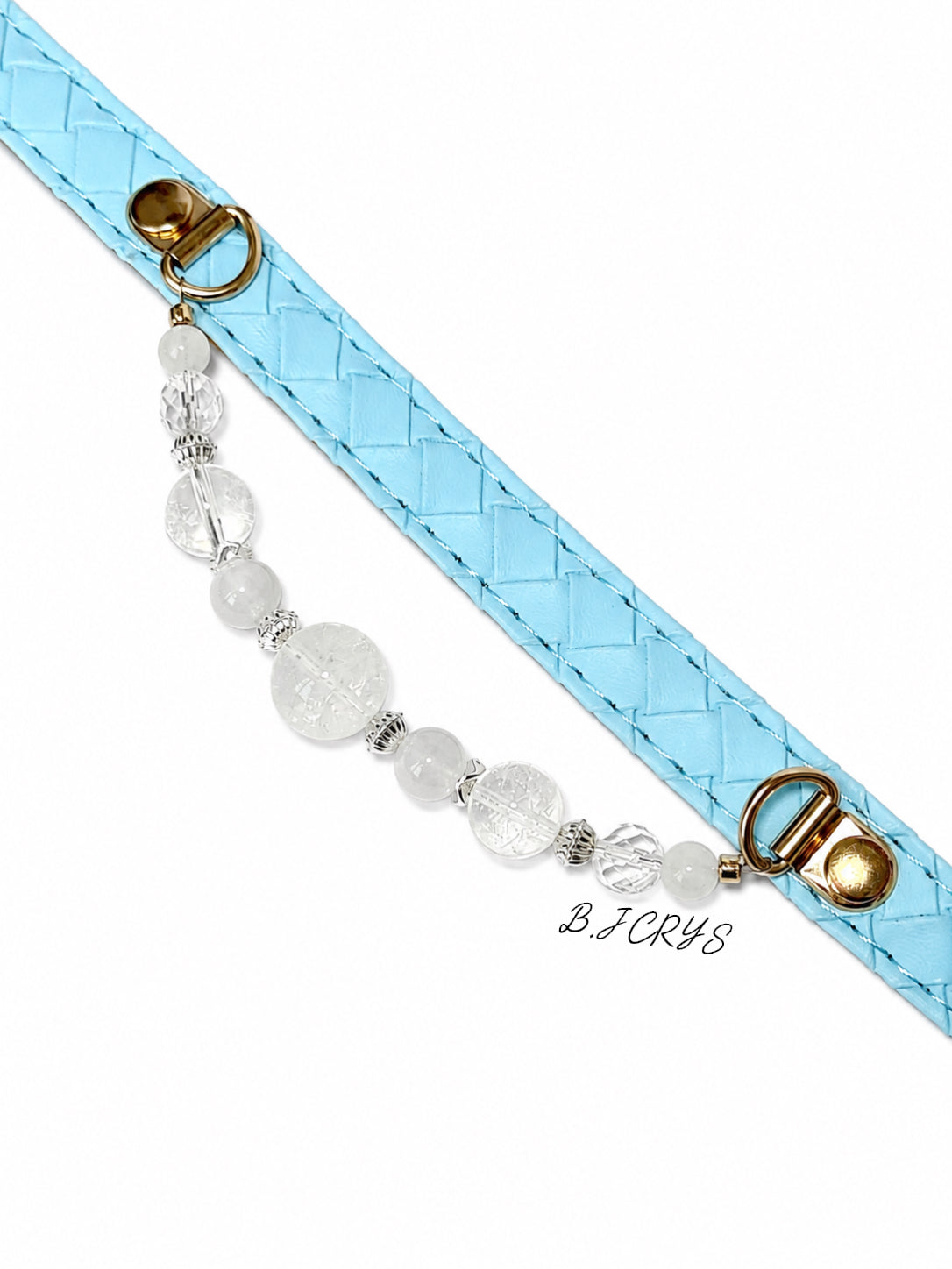 White Azeztulite & Blue Lace Agate Healing Collar