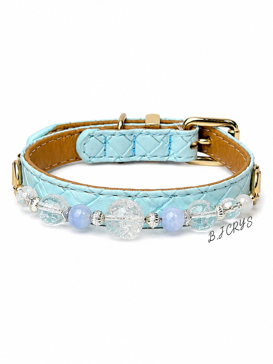 White Azeztulite & Blue Lace Agate Healing Collar