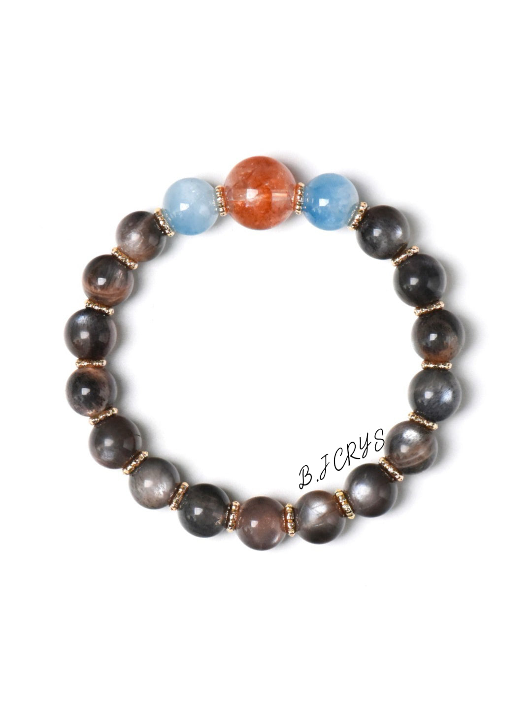 Golden Aquamarine Bracelet