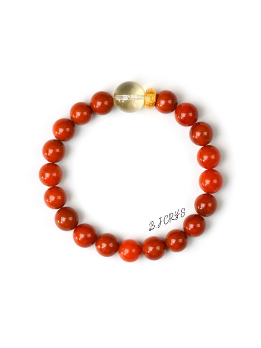 South Red Agate Bracelet