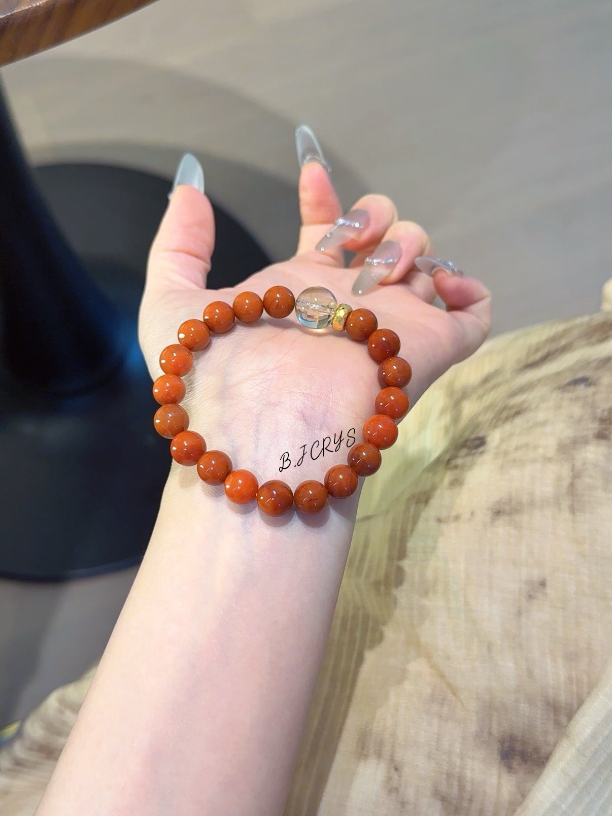 South Red Agate Bracelet
