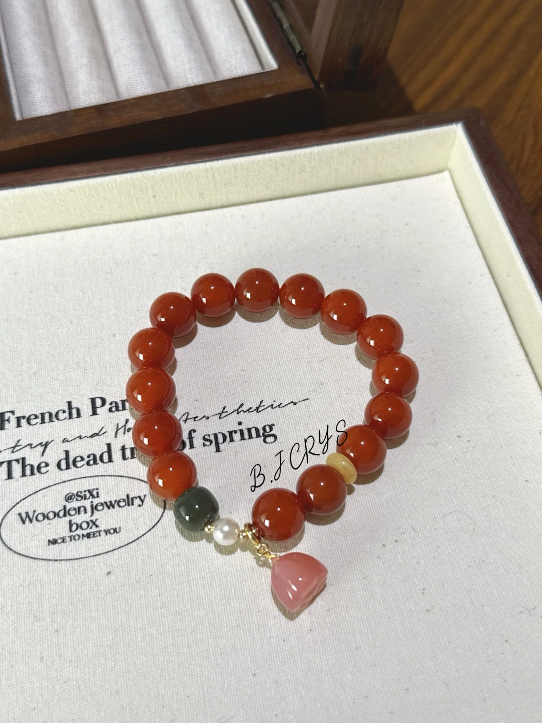 Red Agate Bracelet