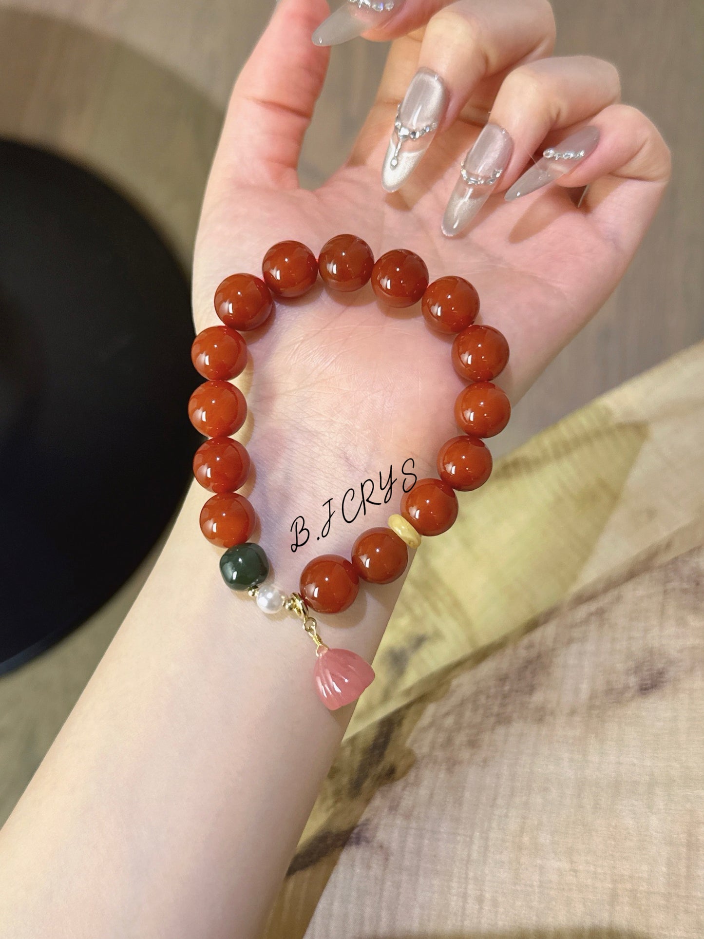Red Agate Bracelet