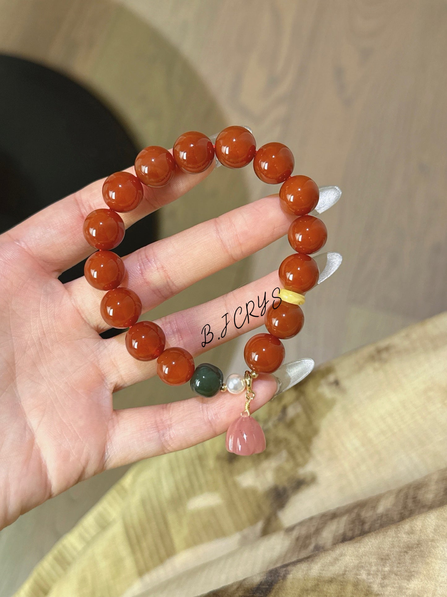 Red Agate Bracelet