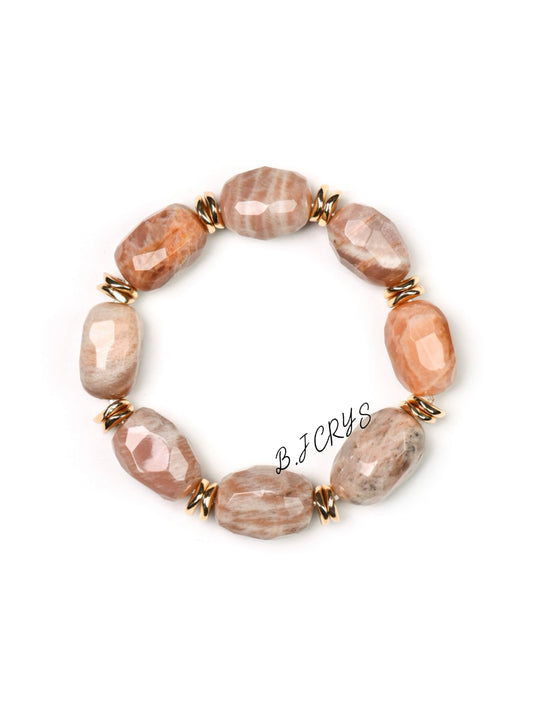 Sunstone Freeform Bracelet