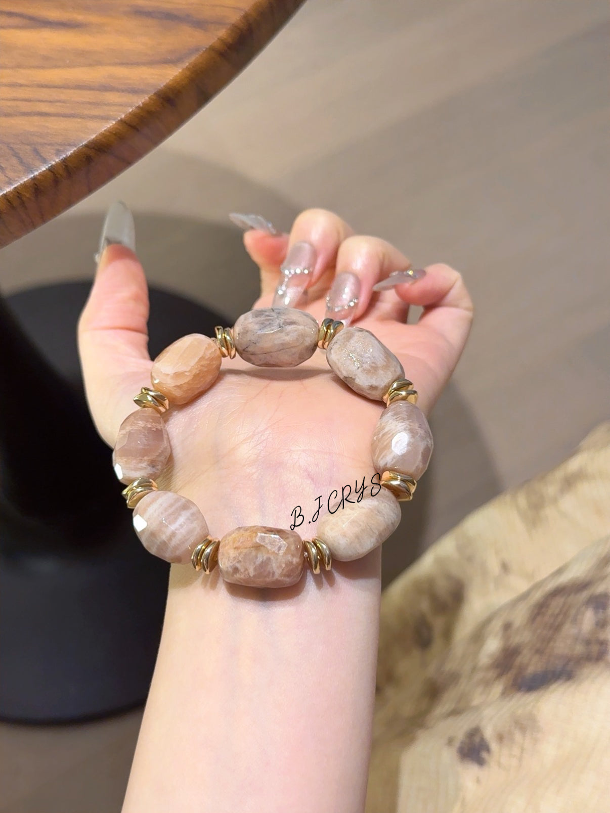 Sunstone Freeform Bracelet