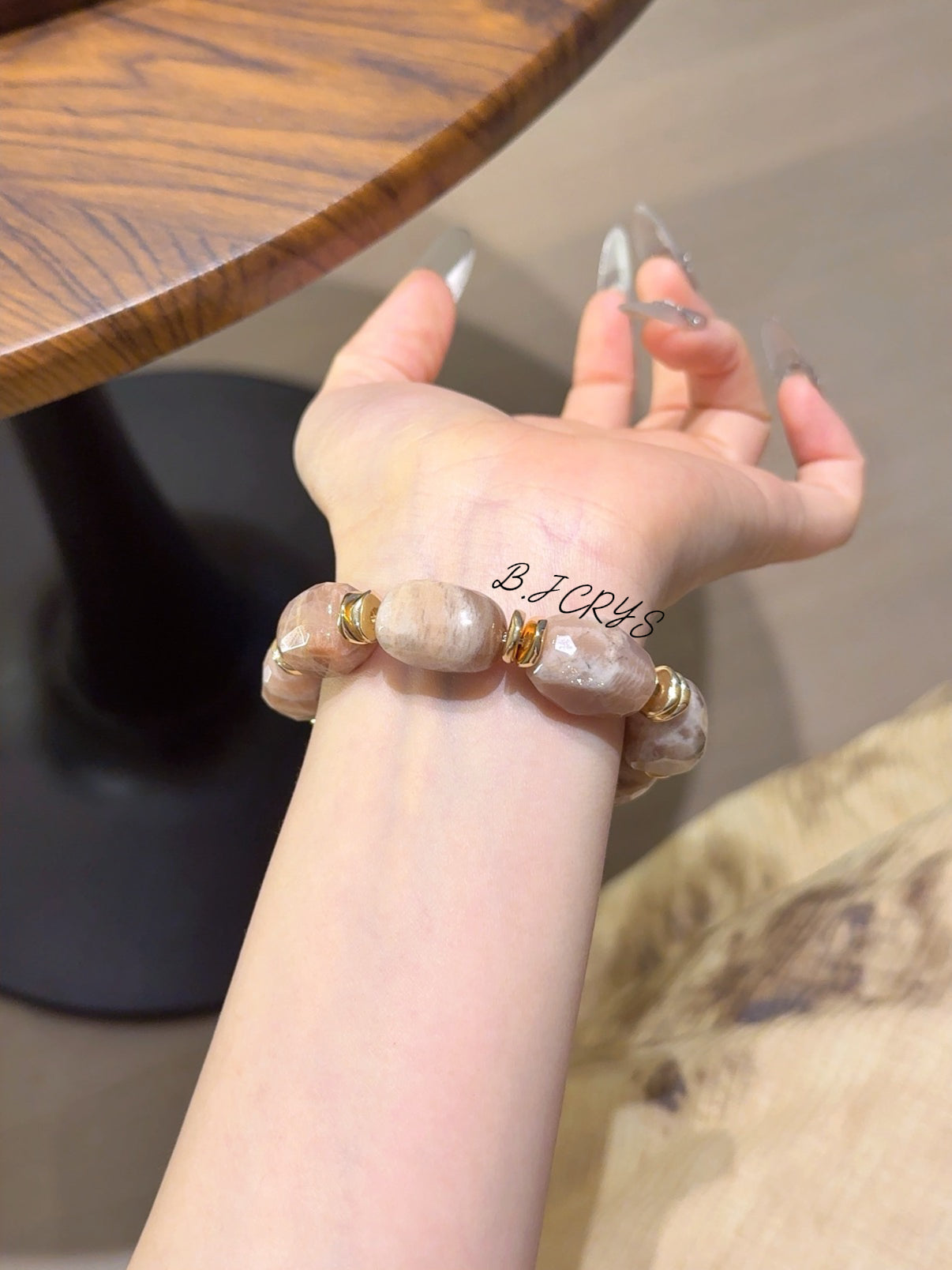 Sunstone Freeform Bracelet