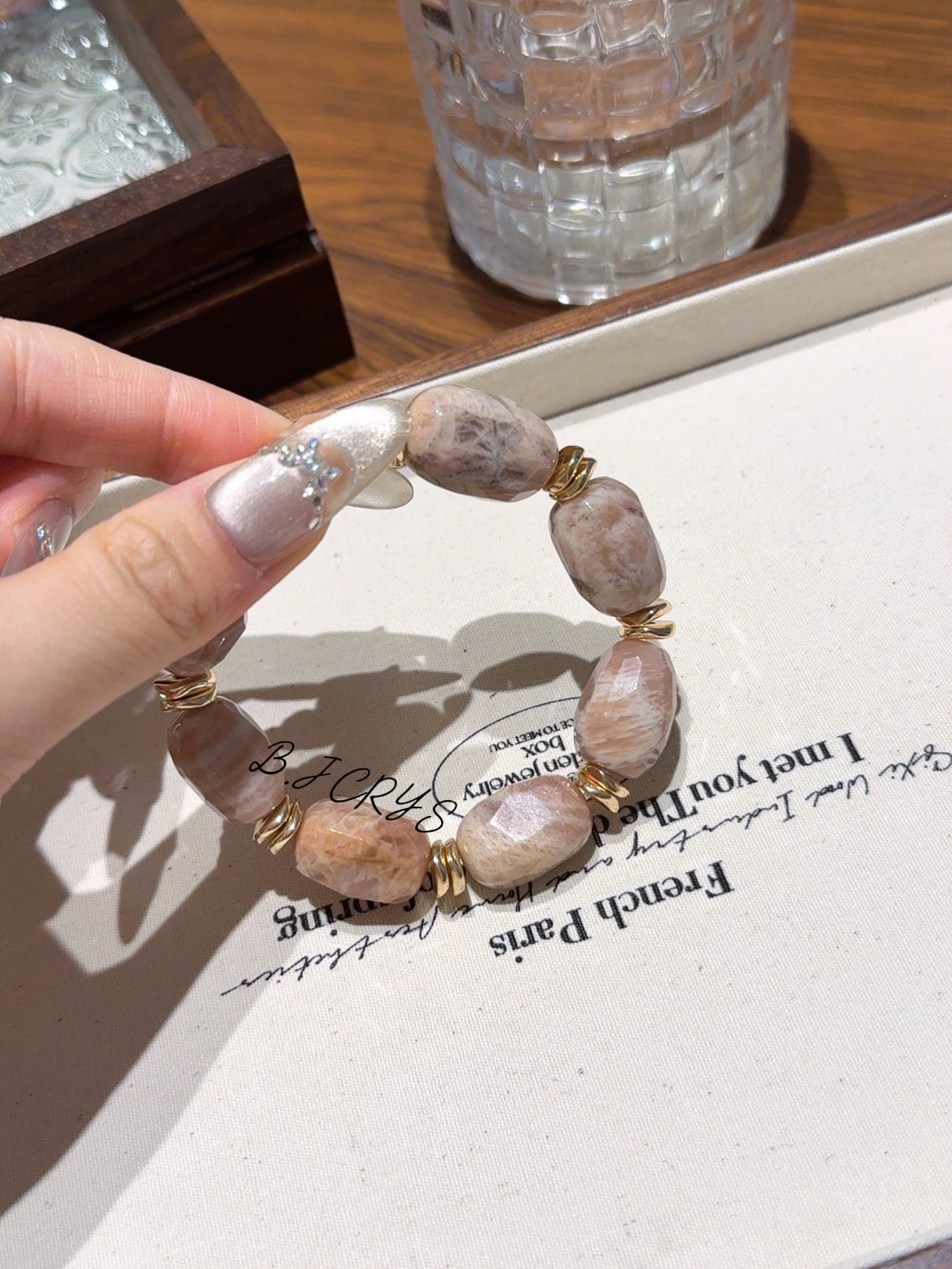 Sunstone Freeform Bracelet