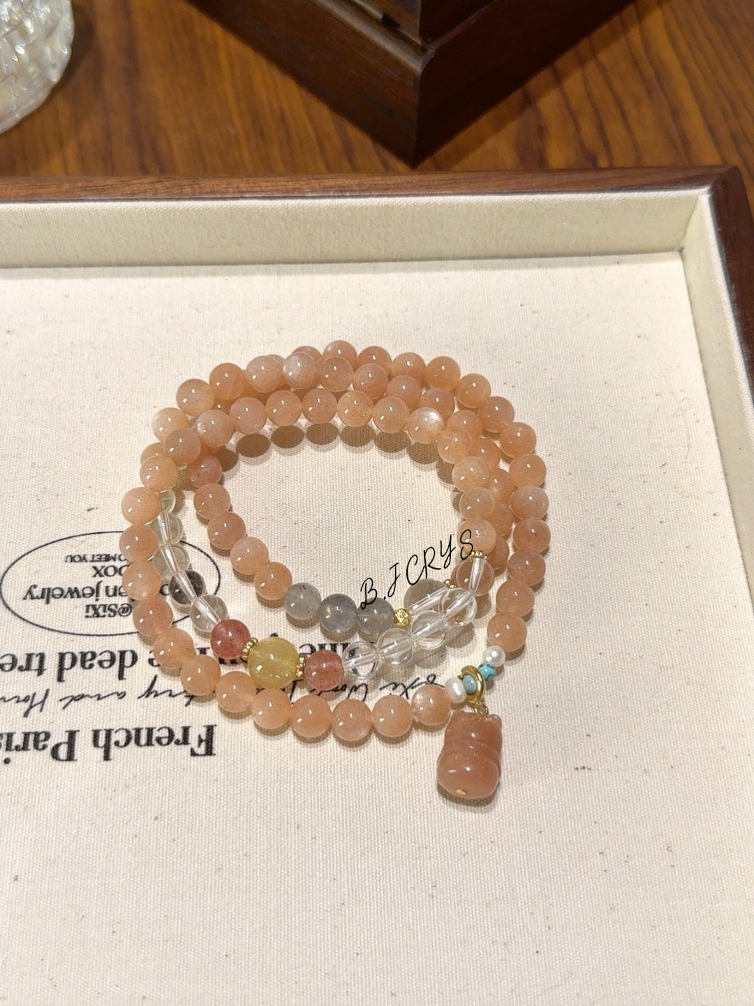 Sunstone Multi-Layer Bracelet
