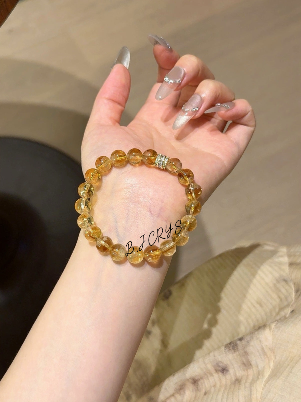 Yellow Azeztulite Bracelet