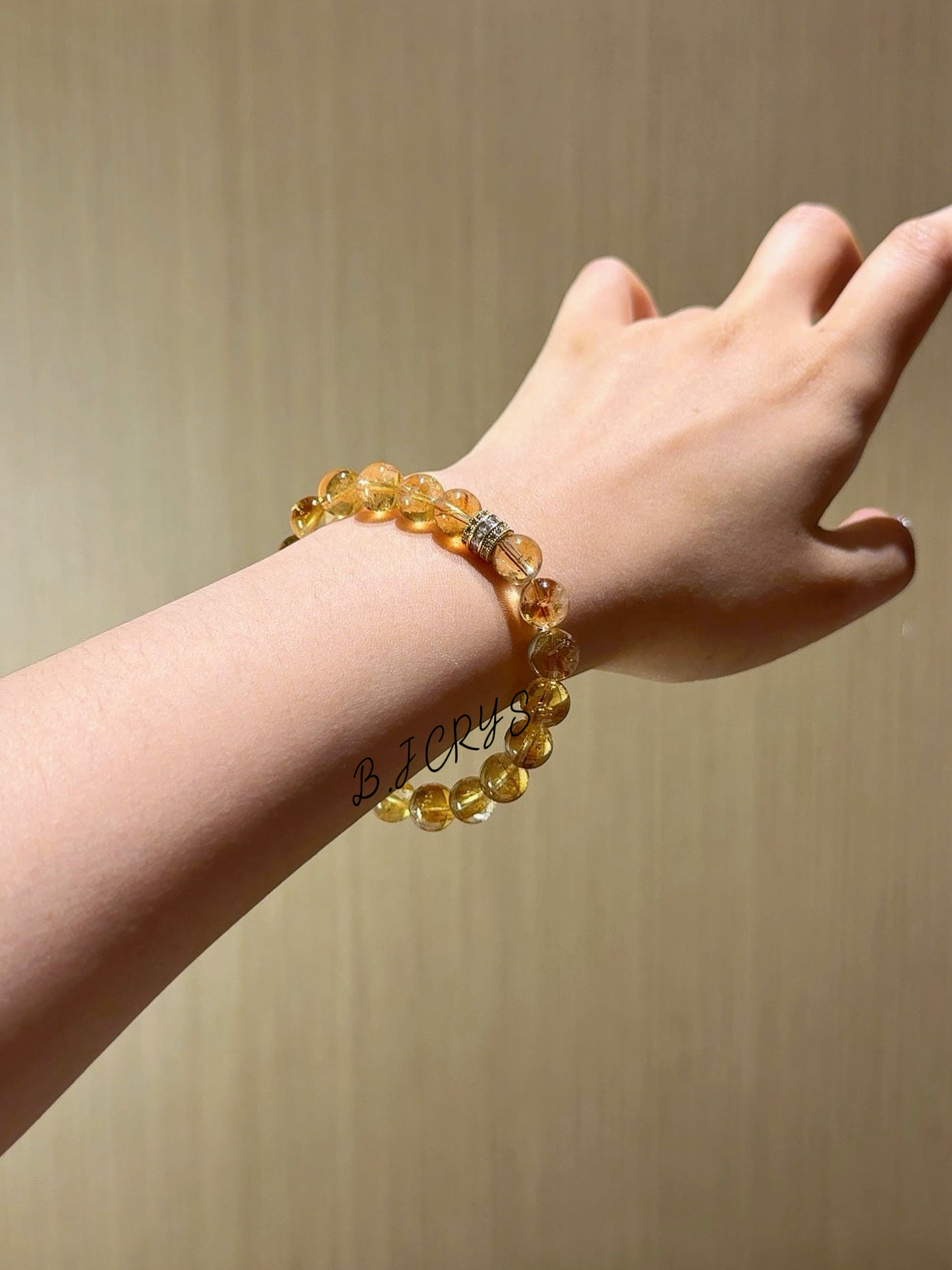Yellow Azeztulite Bracelet