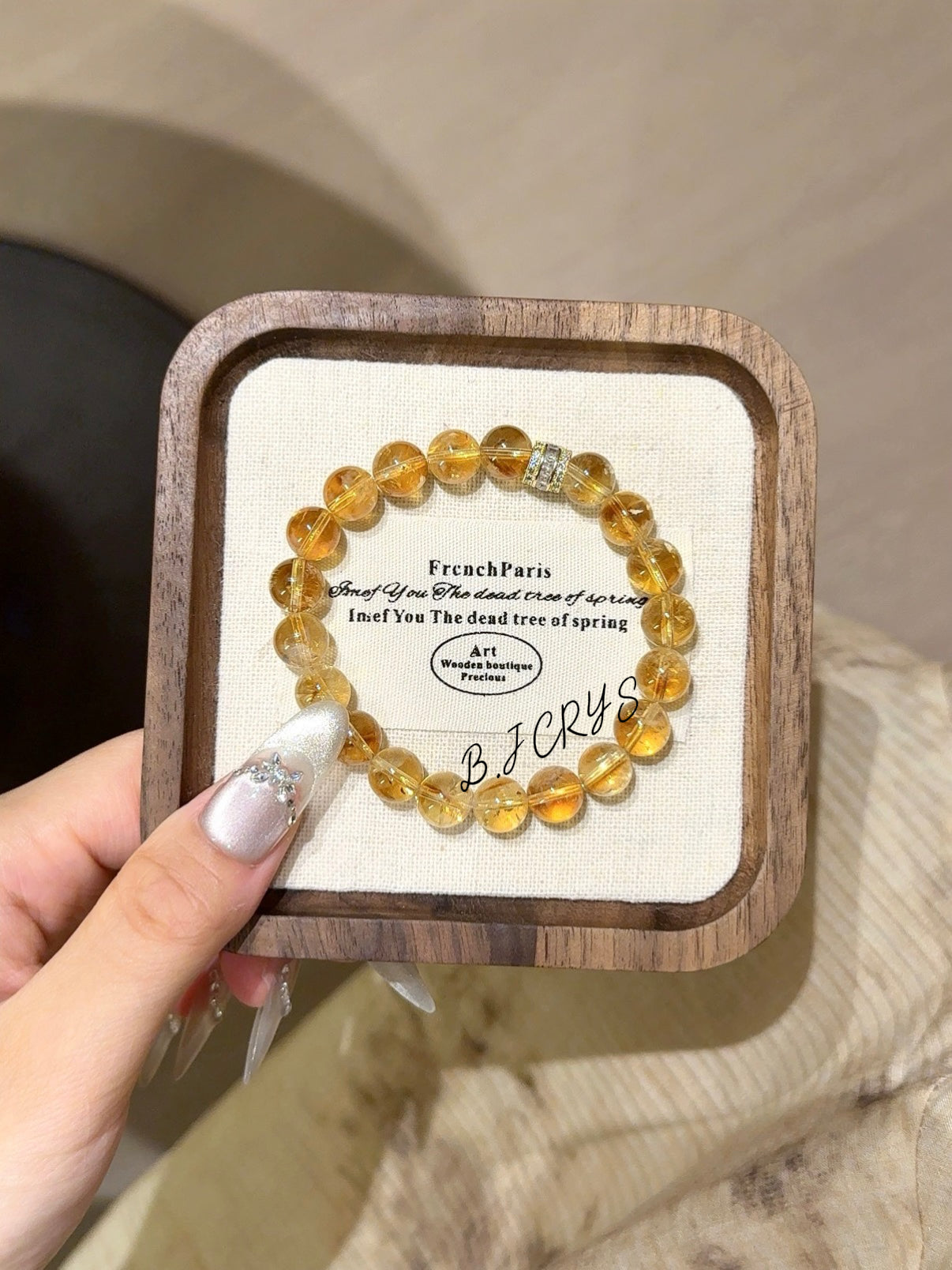 Yellow Azeztulite Bracelet
