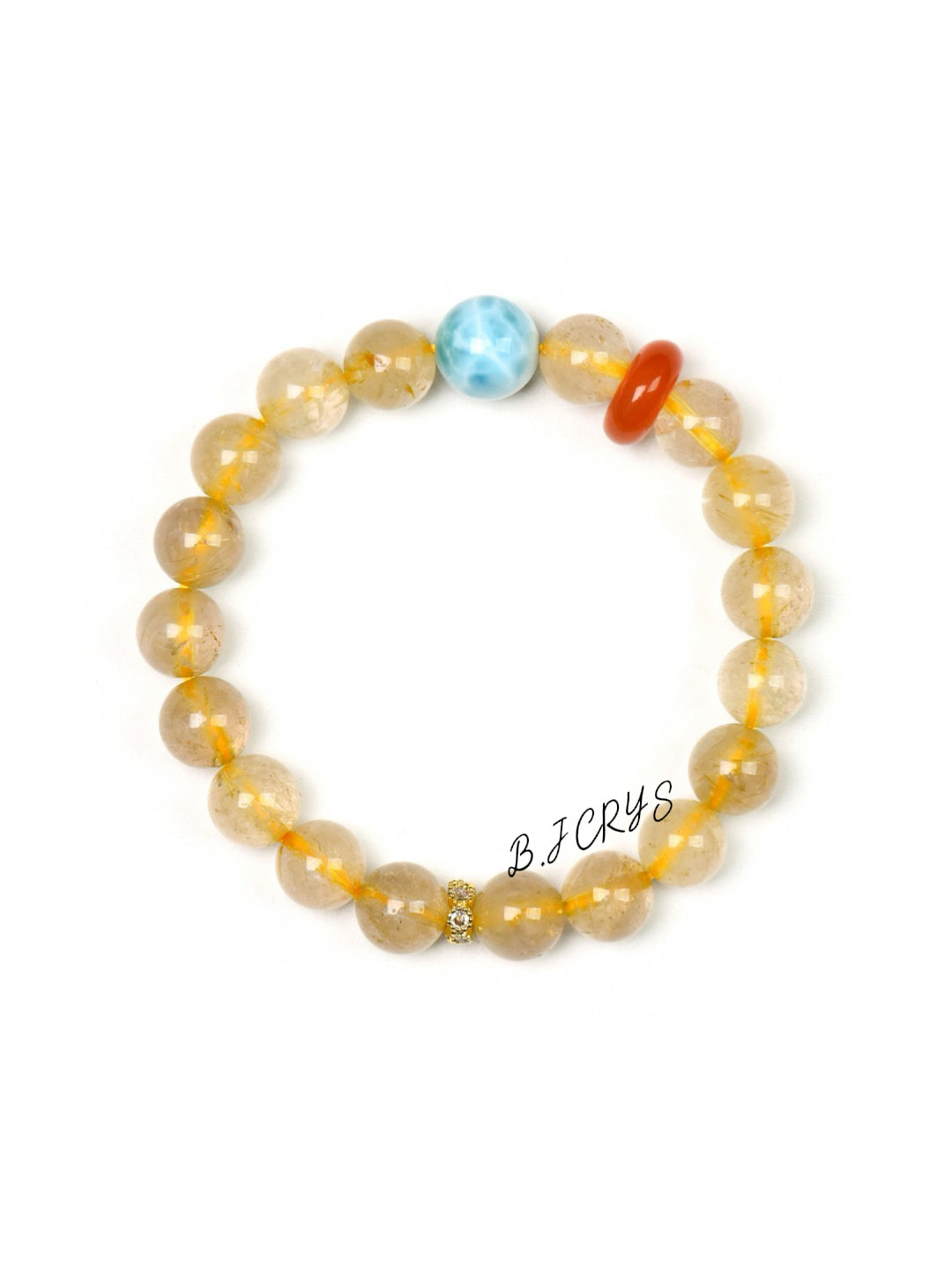 Rutilated Quartz Bracelet
