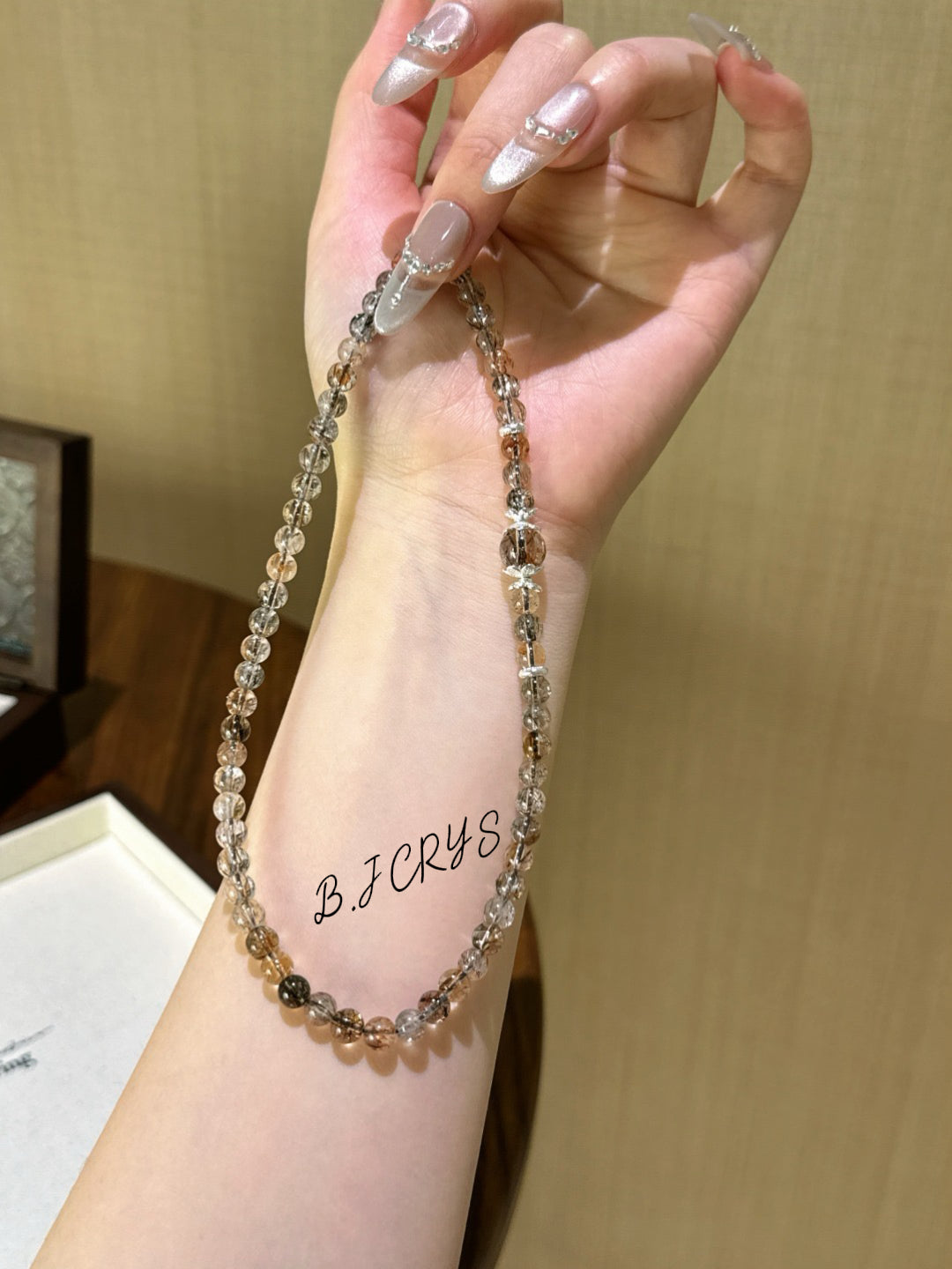 Black Gold Super Seven Double-Layer Bracelet