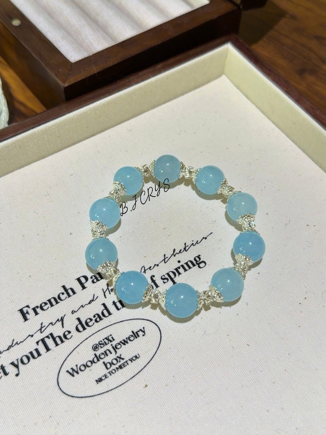 Blue Chalcedony Bracelet