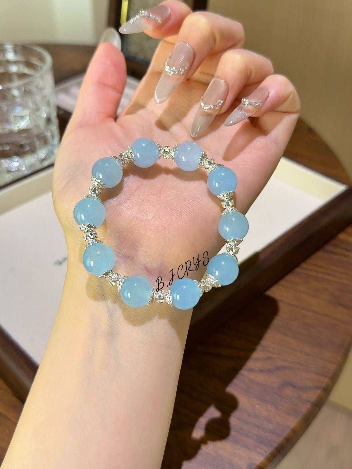 Blue Chalcedony Bracelet
