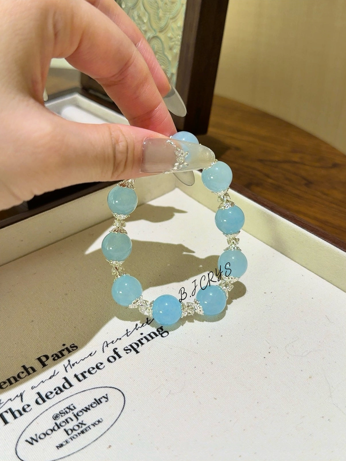 Blue Chalcedony Bracelet