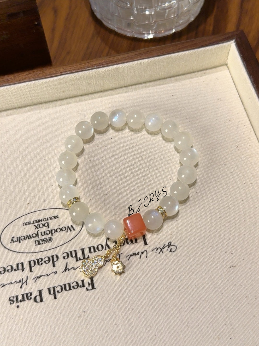 Blue Moonstone Bracelet