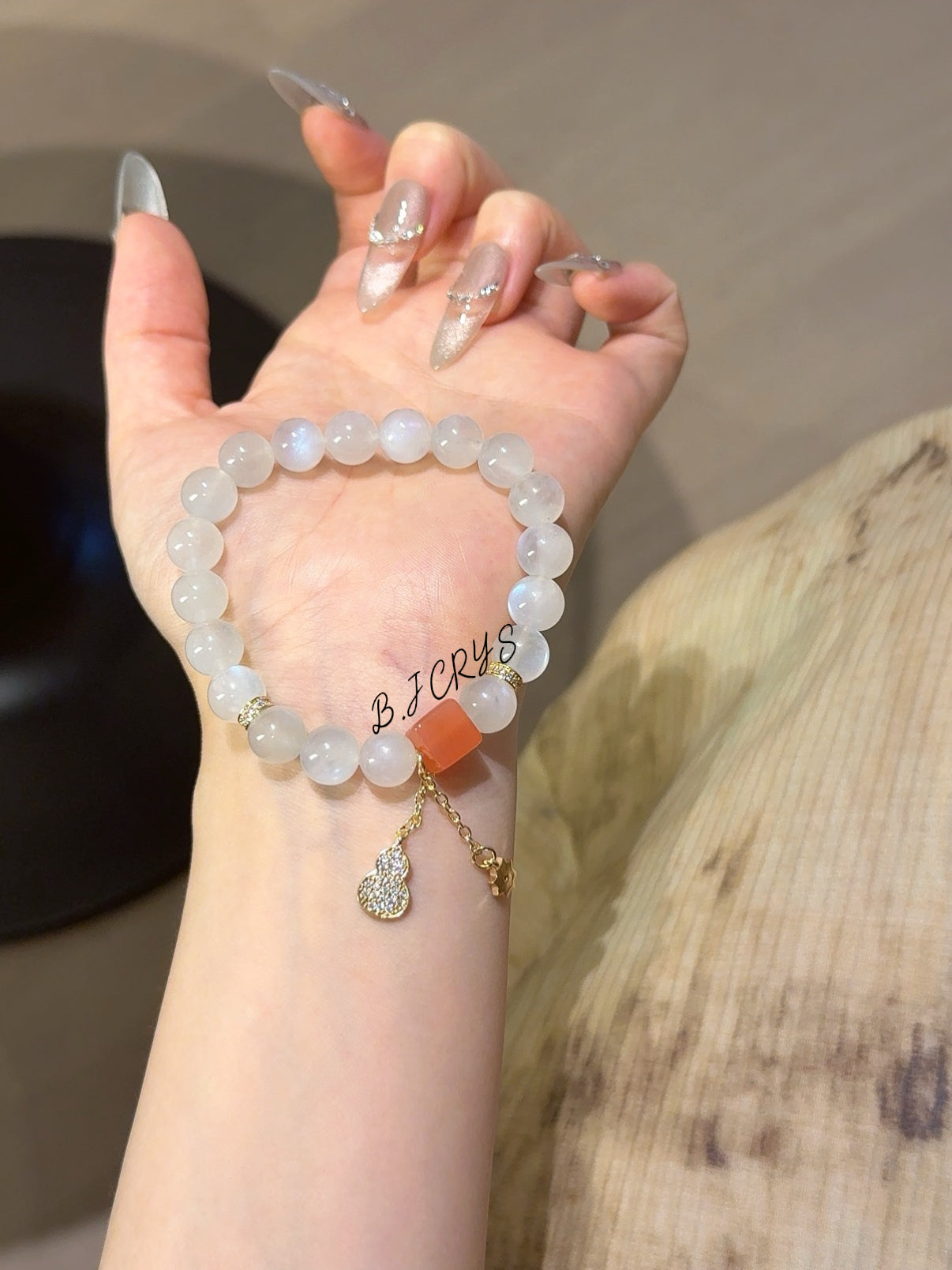 Blue Moonstone Bracelet