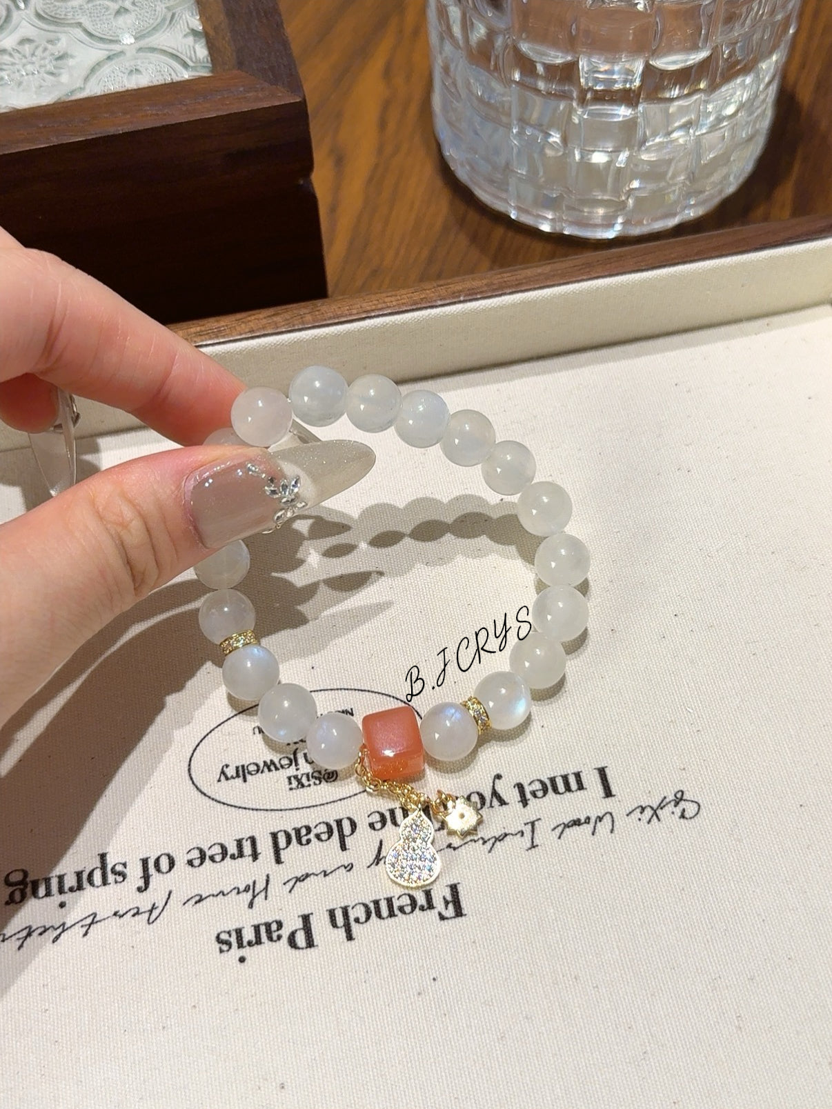 Blue Moonstone Bracelet