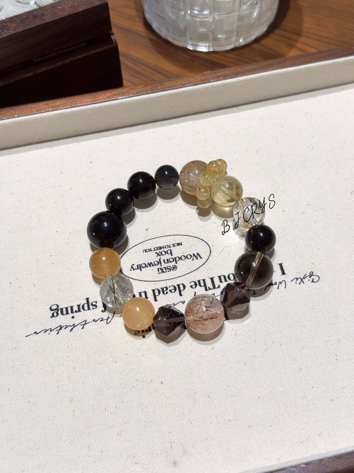 Black Gold Energy Bracelet