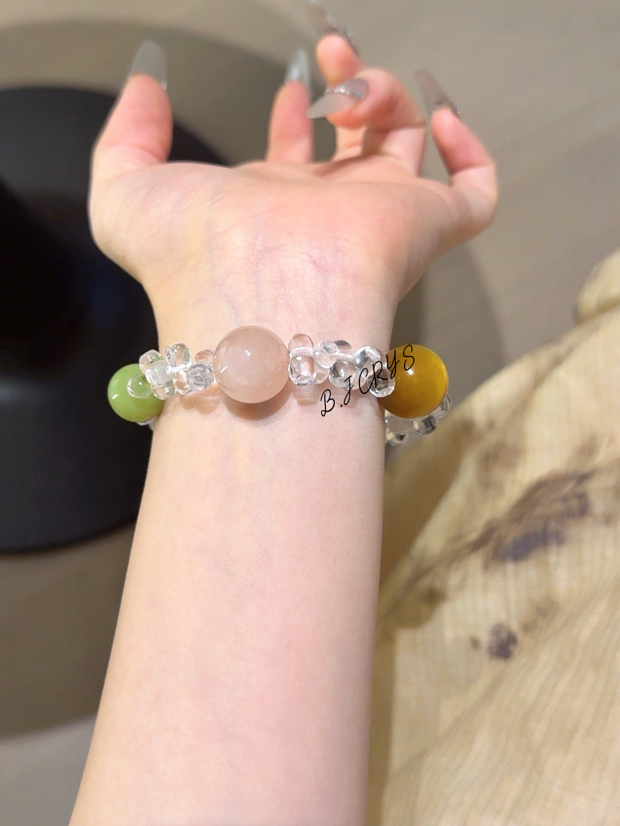Clear Quartz Five Elements Bracelet