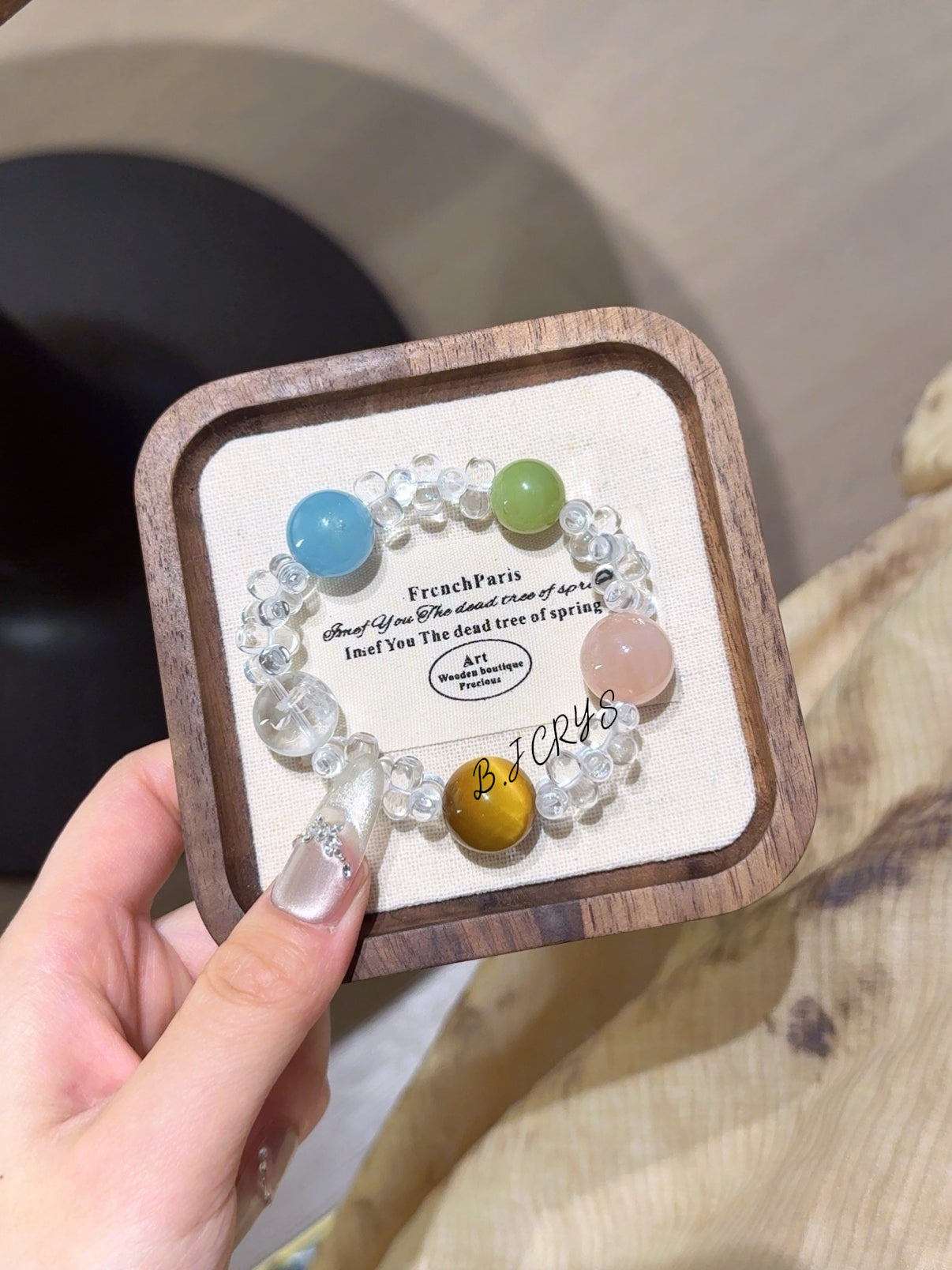 Clear Quartz Five Elements Bracelet