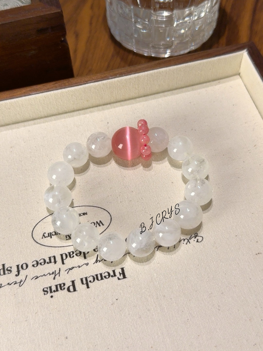 White Phantom & Cat's Eye Bracelet