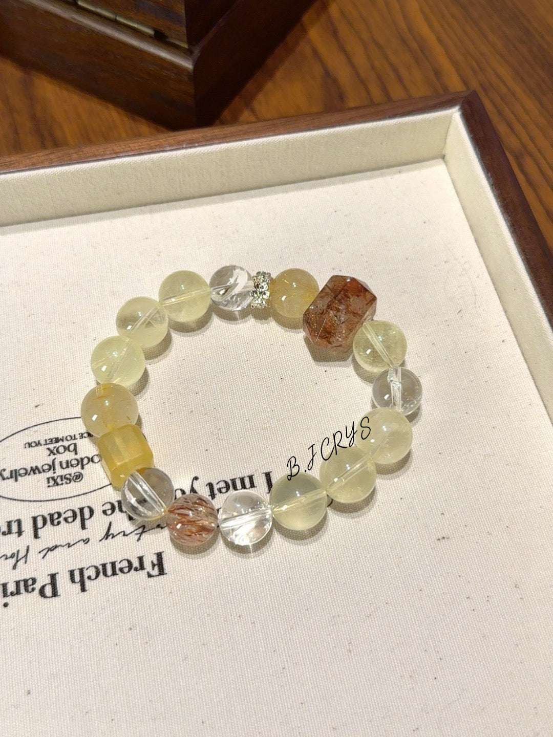 Yellow Mixed Gemstone Bracelet