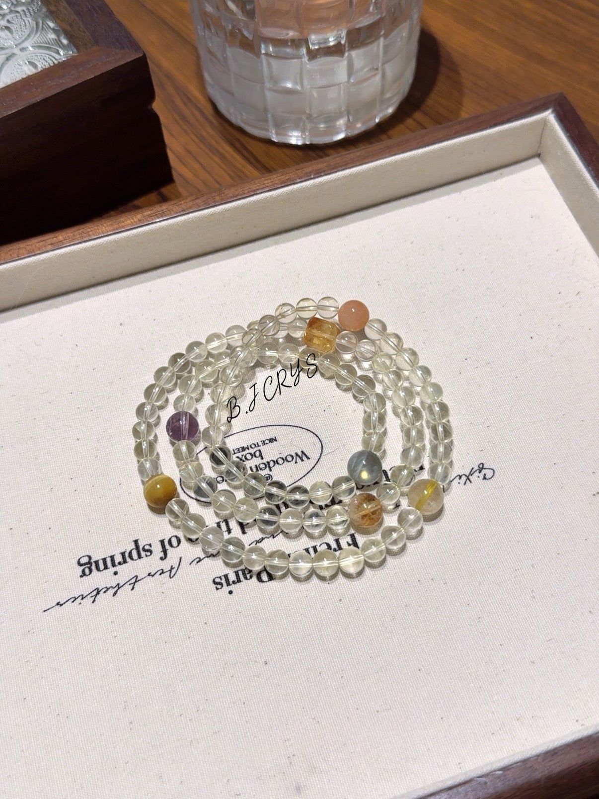 Multi-loop Citrine Bracelet