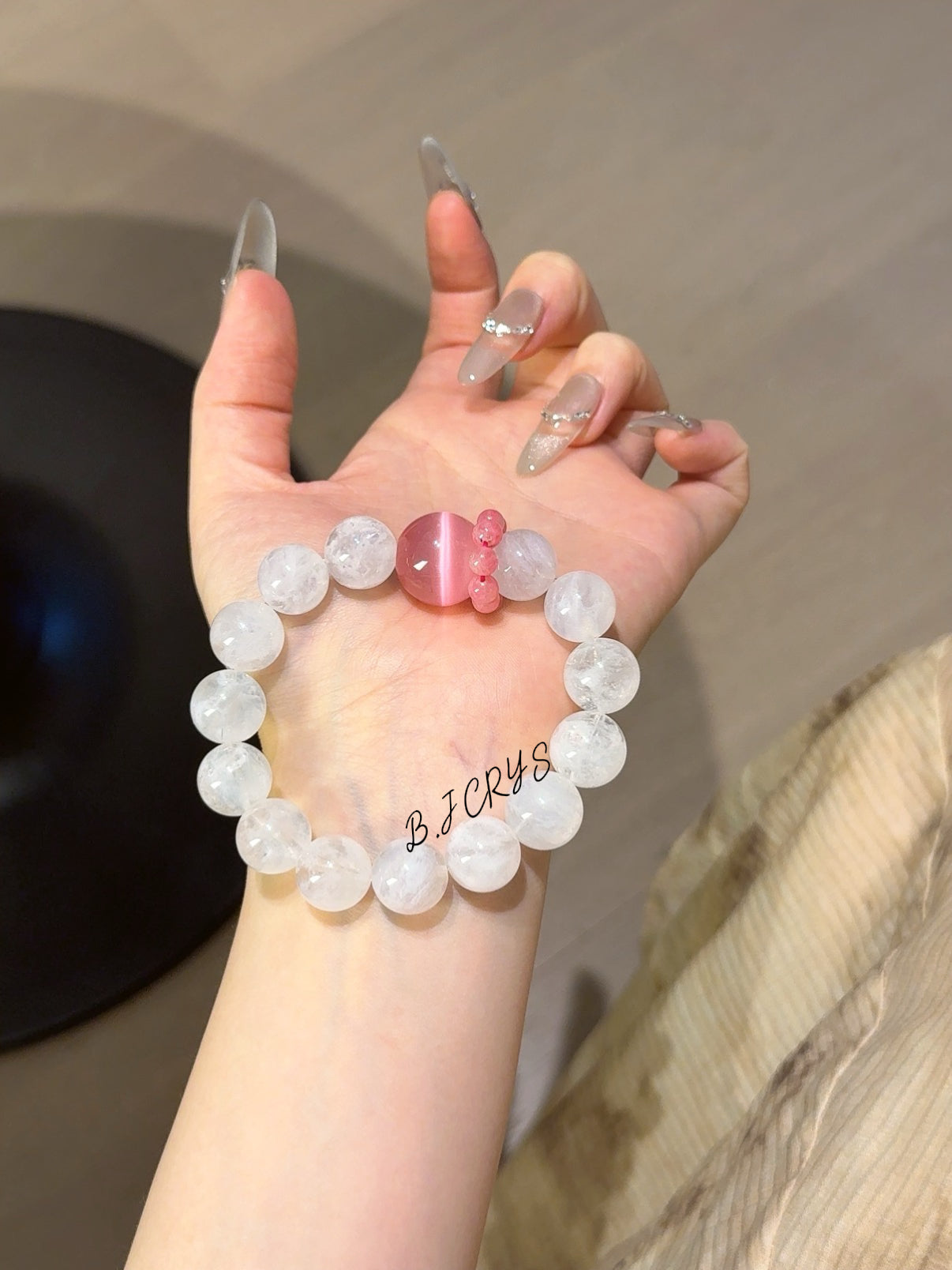 White Phantom & Cat's Eye Bracelet