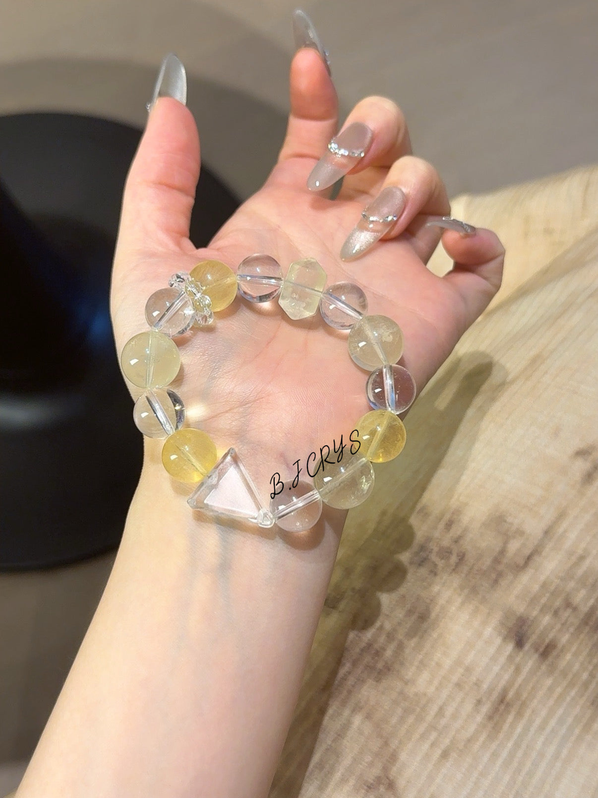 Citrine & Yellow Fluorite Bracelet