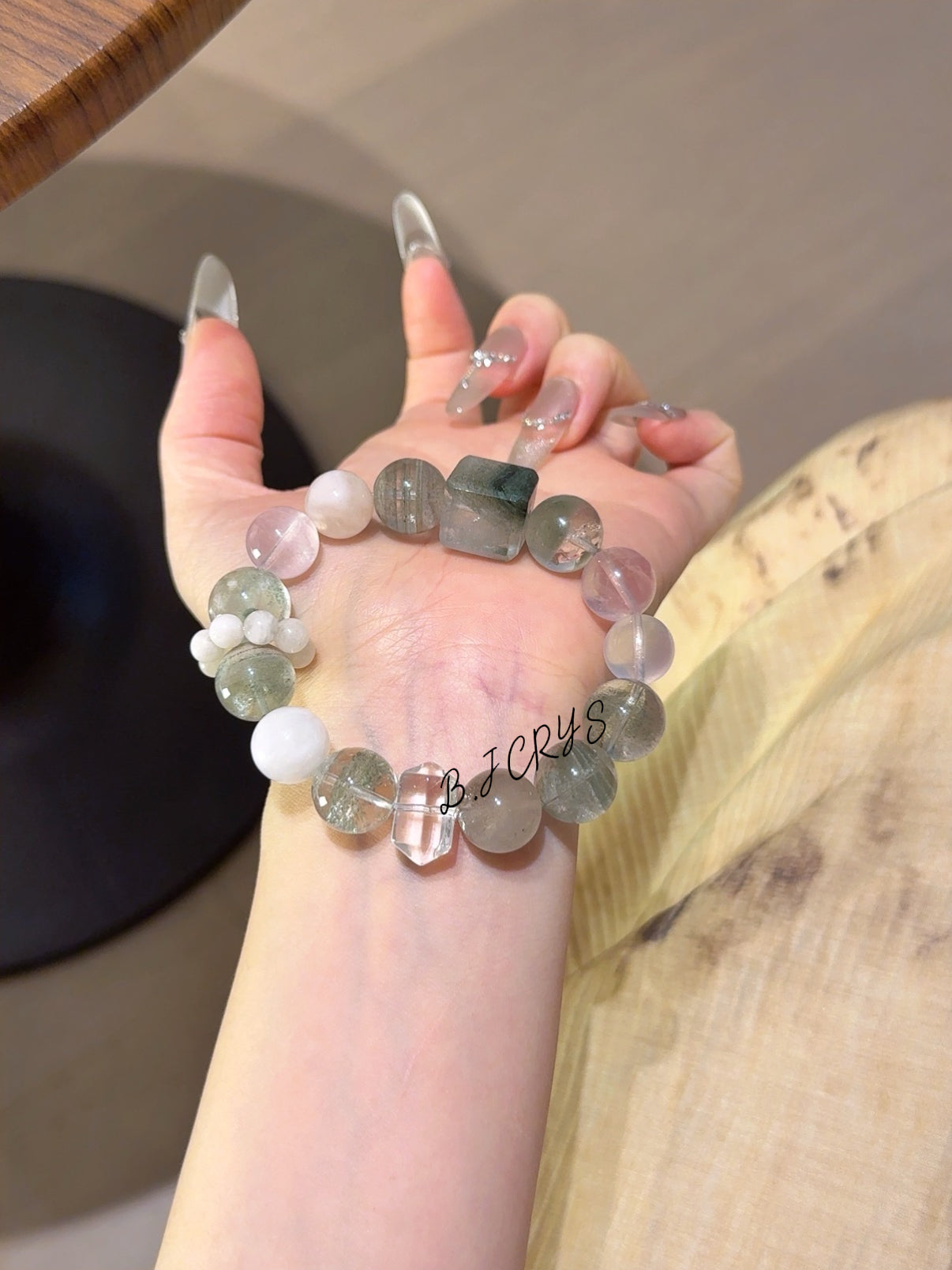 Green Phantom Quartz Bracelet