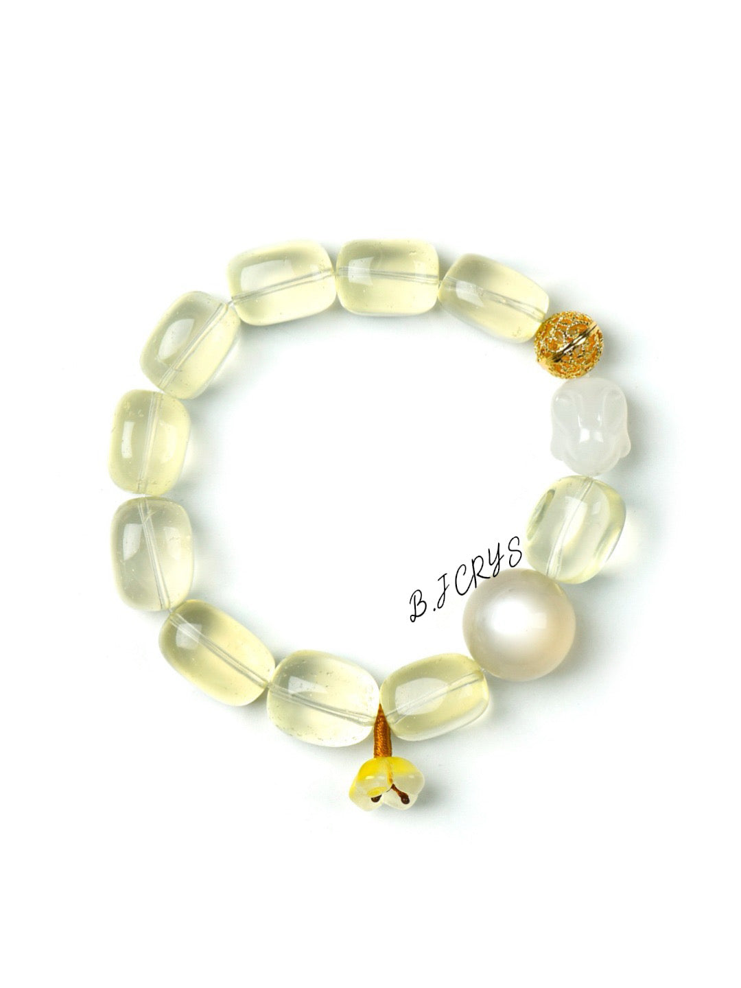Freeform Citrine Bracelet
